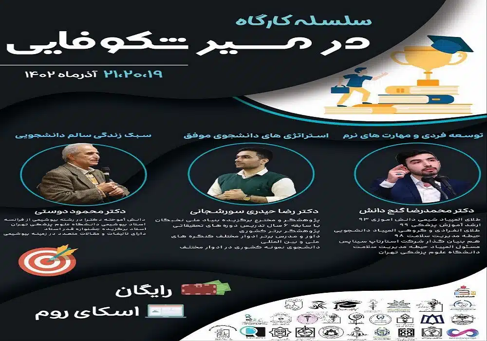 سلسله کارگاه در مسیر شکوفایی